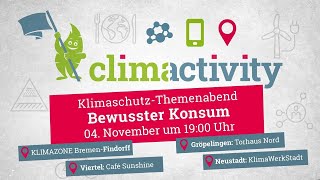 Bewusster Konsum I KlimaQuiz \u0026 Talk