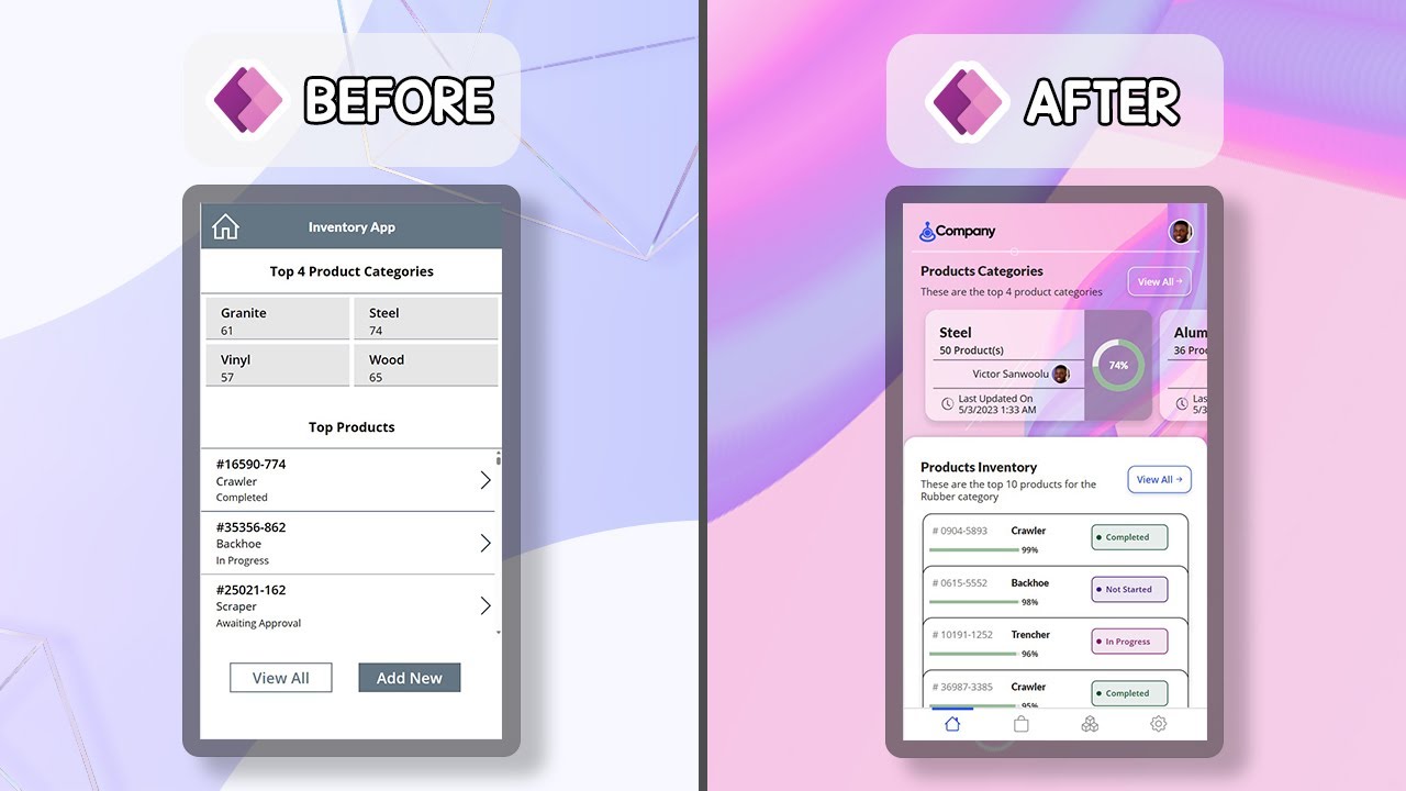 Modern Powerapps Screen Ui Design Beginner To Advanced Youtube