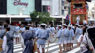 祇園祭山鉾巡行・後祭 2016- 黒主山、南観音山、鈴鹿山、八幡山、鯉山