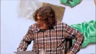 QI - Alan has a nasty shock