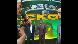 WWE The Rock slaps Cody Rhodes_ WrestleMania XL Kickoff