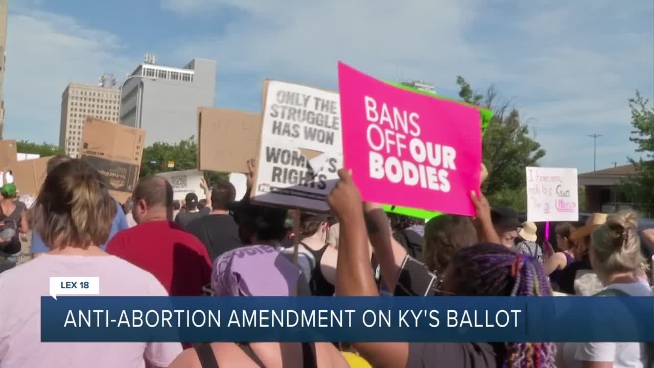 Anti-abortion Amendment On KY's Ballot - YouTube