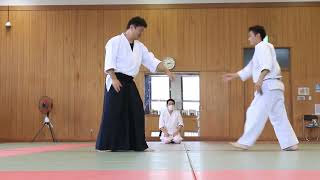 Meishinryu Aikido techniques 明真流　合気道の稽古 2022 0716