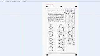 OMR Sheet Read Matlab