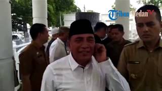 Gubernur Edy Rahmayadi Tanggapi Pengunduran Diri Bupati Madina Dahlan Haris Nasution