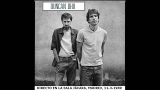 Pobre Diablo Diago Vasallo a la Voz Duncan Dhu Madrid 11 03 1989