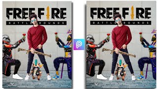 Free fire photo editing | free fire poster  photo editing picsart | free fire photo editing 2021 |