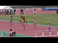 2018 東北高校陸上 男子 400mh 決勝