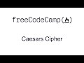Caesars Cipher - JavaScript Algorithms and Data Structures - Projects Free Code Camp