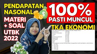 SOAL UTBK 2022 PENDAPATAN NASIONAL EKONOMI | TKA SOSHUM