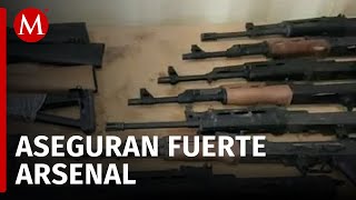 Decomisan cargamento de armas en la frontera entre Sonora y Arizona