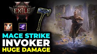 MACE Strike INVOKER !build 🪓 Path of Exile 2 [desktop res]