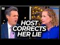 Watch Democrat Leader Get Angry as Host Goes Off Script to Mock Her Answer