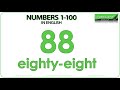 numbers 1 100 in english