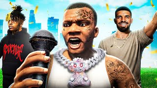 FRANKLIN becomes a RAPPER in GTA 5 (Mods)