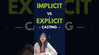 Implicit vs Explicit Type Casting in Python | Type Conversion Explained 🚀 #shorts #trending