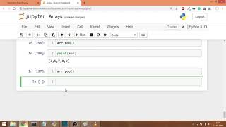 Dynamic Array Implementation in Python Part 8 | Pop and Clear