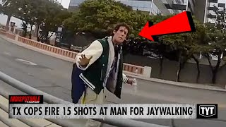 WATCH: Cop Fires 15 Shots At Jaywalker, Possible Coverup Revealed