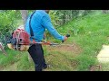 Lone grass cutting machine // high speed machine // keshab poultry farm// baliapal block office