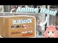 Anime Haul 📦 || Blue Lock, Spy X Family, Jujutsu Kaisen, HxH, + more! || Manga Diaries vol 7