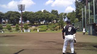 【玉川学園教職員野球部】20170910　VS　東京ジェネシス①