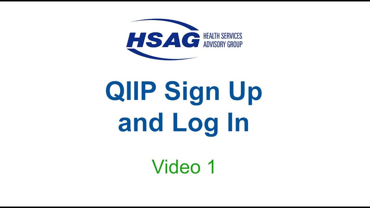 Qiip Sign Up And Log In Tutorial Youtube