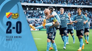 MATCHSVEP | Djurgården - Mjällby 2-0 Allsvenskan 2023