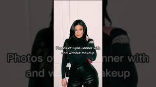 Kylie Jenner With Makeup Vs Without Makeup #shorts #youtubeshorts #makeup #kyliejenner #travisscott