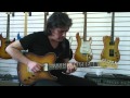 Leonardo Amuedo plays his new T-style 2 humbucker guitar