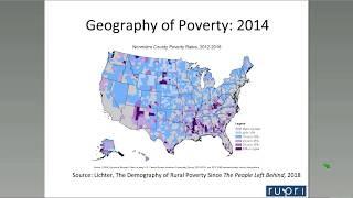 Rural Poverty 50 Years After "The People Left Behind" | Bruce Weber and Ann Tickamyer