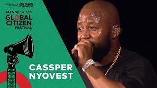 Cassper Nyovest Performs “Doc Shebeleza” | Global Citizen Festival: Mandela 100