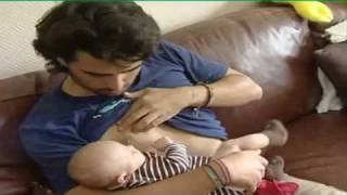 Swedish Dad Tries to Breastfeed