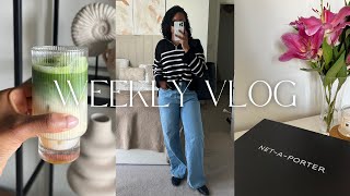 WEEKLY VLOG | LIVING ROOM MAKEOVER, JACQUEMUS DRESS TRY ON, MATCHA RECIPE, COOKING LAMB RAGU & MORE