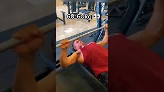 DESAFIO! QUANTOS KG PEGO NO SUPINO ! 👀✨