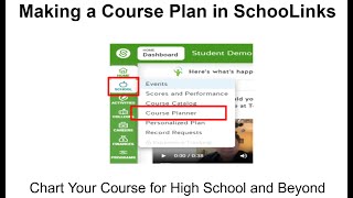 Making a Course Plan in SchooLinks
