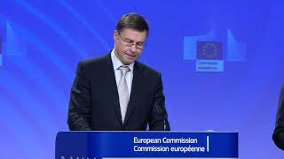 Read-out of the College meeting by Vice-President Valdis DOMBROVSKIS