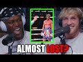 KSI ADMITS TO ALMOST *LOSING* KSI VS LOGAN PAUL 2