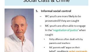07 Social Class, Crime and Justice