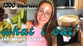 What I Eat In A Day On 1300 CALORIES | Weight Loss Journey | Calorie Deficit + Intermittent Fasting