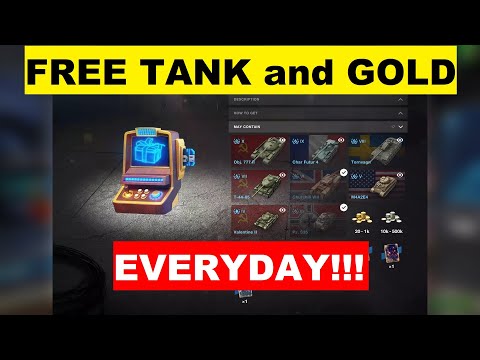 WoT Blitz: NEW Event Hall of Fame! – Get free tanks and gold every day!!! Join the game and get victories!