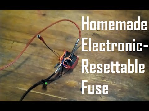 Homemade Electronic-Resettable Fuse (circuit breaker) Homemade Electronic-Resettable Fuse (circuit breaker)