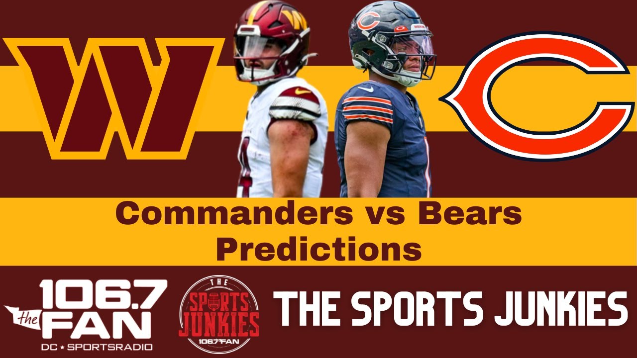 Commanders Vs Bears Predictions | Sports Junkies - YouTube