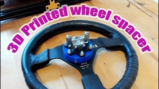 DIY 3D Printed Wheel Rim Spacer for Sim Racing!