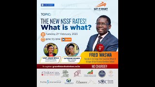 The New NSSF Rates! What is What? By Fred Waswa