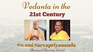 Vedanta in the 21st Century | Swami Sarvapriyananda @HarvardDivinity