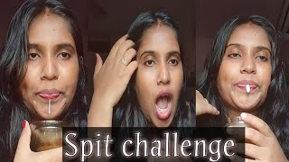 |Spit challenge with hocking sound( part3)|(Nupur.Rakesh vlogs)