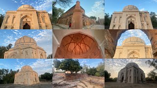 Bagh e Bahar \u0026 Bara Lao Ka Gumbad of Tughlaq Era in Vasant Vihar, Delhi | Heritage | Tomb | ASI