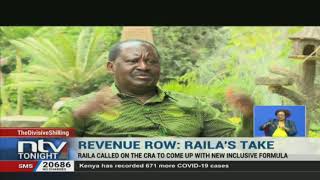 Raila's about turn on Revenue Allocation