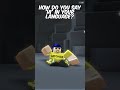 How do you say 'Hi' in your language? #roblox #shorts #viral