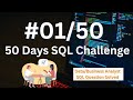 SQL Challenge - Data Analyst Interviews!: Solve SQL Question LIKE a PRO! EP SQL - 01/50